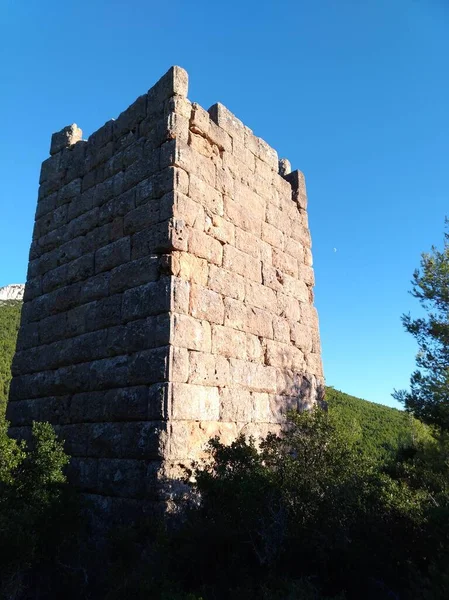 Veniza 'nın Antik Kulesi _ Attica _ Yunanistan