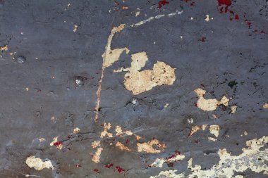 Kırmızı metal duvar üzerinde paslanmış. arka plan ve tasarımınız için doku.