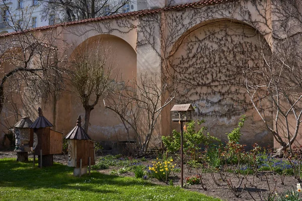 Prag Tschechische Republik April 2021 Frühling Den Gärten Von Vojan — Stockfoto