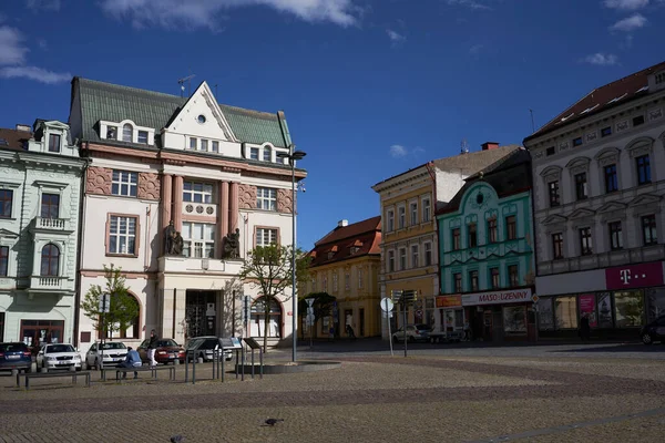 Kolin República Checa Mayo 2021 Plaza Carlos Centro Medieval Ciudad — Foto de Stock