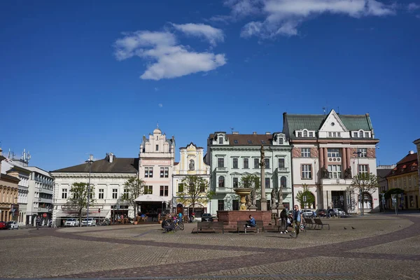 Kolin Tschechien Mai 2021 Der Karlsplatz Mittelalterlichen Stadtzentrum Der Von — Stockfoto