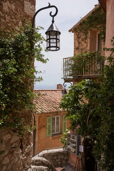 Eze France June 2021 Medieval Town Hills French Riviera Sunny — Stock Photo, Image