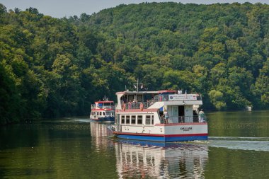 Brno, Çek Cumhuriyeti - 16 Ağustos 2025 - Brno Barajı - 