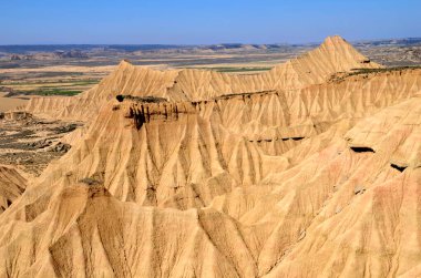 Las Bardenas Reales, Doğal Rezerv ve Biyosfer Rezervi, Navarra, İspanya