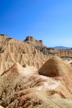 Las Bardenas Reales, Doğal Rezerv ve Biyosfer Rezervi, Navarra, İspanya