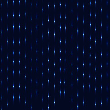 Neon mavi yağmur arka plan