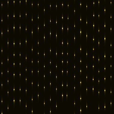 Neon altın yağmur arka plan