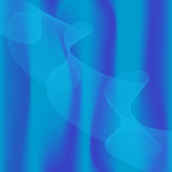 Гладкий абстрактный синий фон — стоковый вектор
