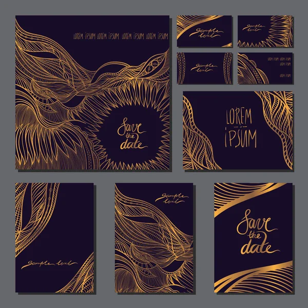 Büyük şablonları ayarlamak. İş kartları ve davetiyeler .