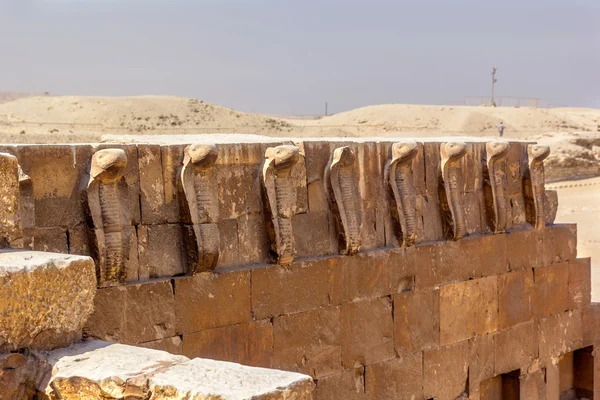 Cobra della tomba di Djoser — Foto Stock