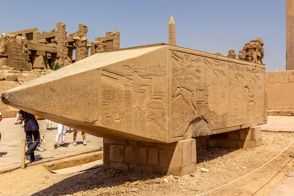 Pozostają Obelisk Hatszepsut — Zdjęcie stockowe