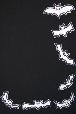 Cadılar Bayramı yarı çerçeve yarasalar