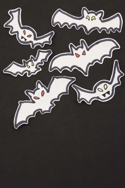 Halloween decorações morcegos — Fotografia de Stock