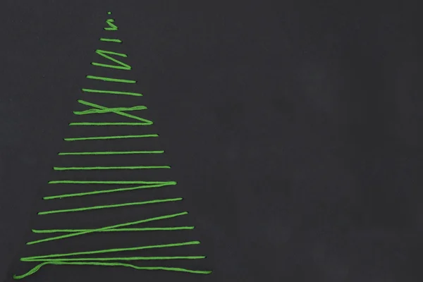 Xmas süslemeleri el sanatları: ağaç tebrik