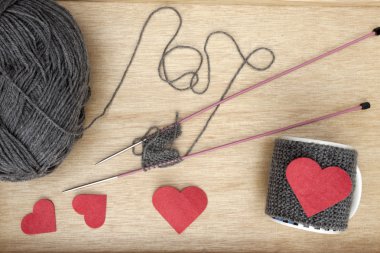 romantik bir kupa daha sıcak oluşturma