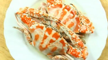 Buharda pişirilmiş misk yengeci, Stüdyo Chiangmai Tayland 'da