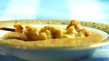 Fıstık soslu Pork Satay, Tayland ya da Asya yemeği