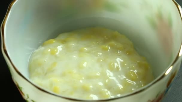 Thai Mung Puding Kacang Tao Suan — Stok Video