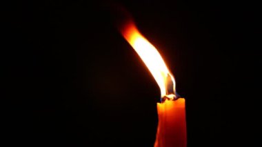 Karanlıkta mum ışığı, Chiangmai Tayland