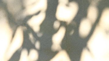 Duvarda gölgeler bırakır, Chiangmai Tayland açıklarında.