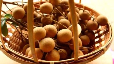 Longan Meyvesi, Chiangmai Tayland