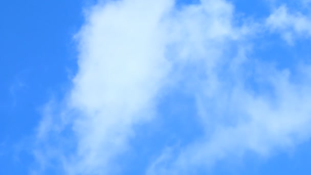 Abstrato Azul Céu Fundo Com Nuvens — Vídeo de Stock