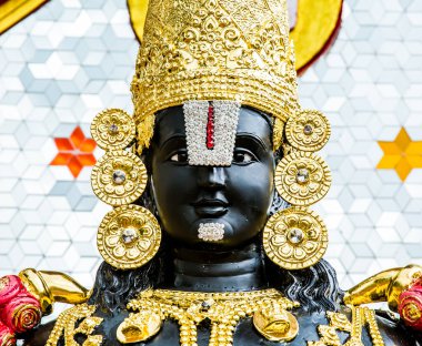 Narayana heykeli Wat Pak Muang, Chiangmai Thailad 'da.