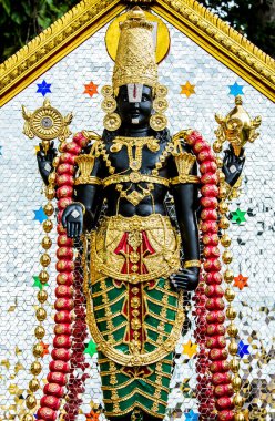 Narayana heykeli Wat Pak Muang, Chiangmai Thailad 'da.