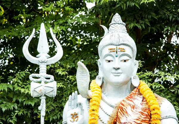 Estátua Shiva Wat Pak Muang Chiangmai Thailad — Fotografia de Stock