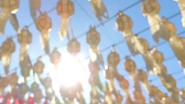 Wat Phrataj-Hariphunchai, Tayland 'da fener bulanıklığı.