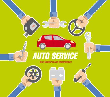 otomatik servis vektörü