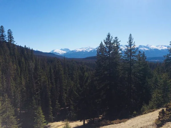 Parque Nacional Jasper Con Cielos Azules Perfectos —  Fotos de Stock