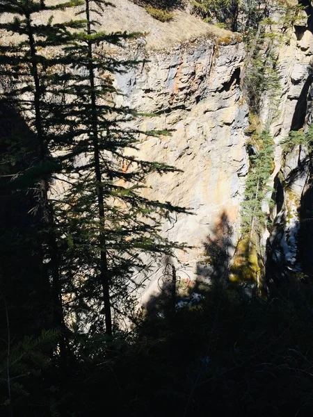 Jasper Nemzeti Park Tökéletes Kék Égbolttal — Stock Fotó