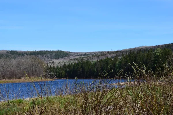 Belo Rio Maurice Sul Quebec — Fotografia de Stock