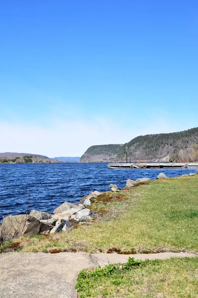 Gyönyörű Maurice Folyó Quebec Déli Részén — Stock Fotó