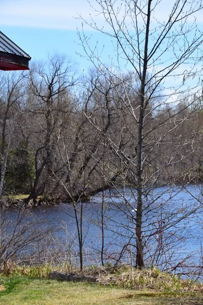 Beautiful Maurice River Southern Quebec — Stock Photo, Image