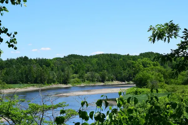 Río Etchemin Levis Sur Quebec —  Fotos de Stock