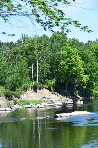 Etchemin Floden Levis Södra Quebec — Stockfoto