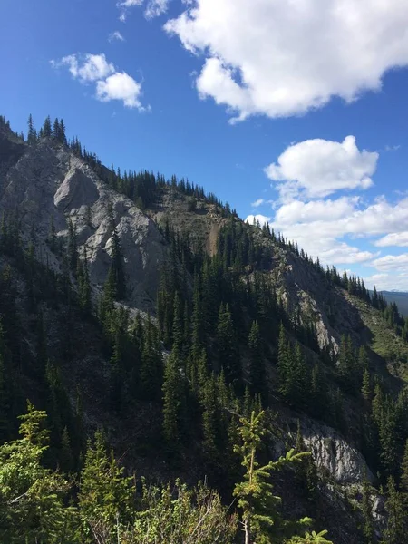 Parque Nacional Banff Desde Punto Vista Increíble — Foto de Stock