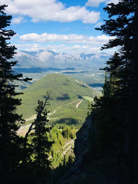 Národní Park Banff Úžasného Pohledu — Stock fotografie