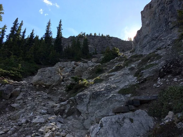 Banff Nationalpark Von Einem Erstaunlichen Aussichtspunkt Aus — Stockfoto