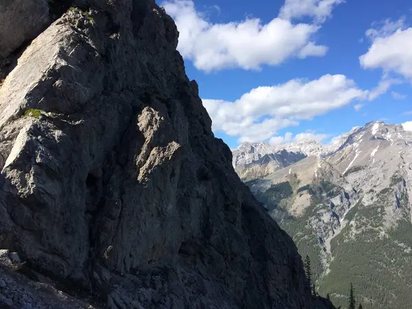 Banff Nationalpark Von Einem Erstaunlichen Aussichtspunkt Aus — Stockfoto