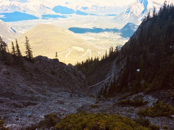 Banff National Park Från Fantastisk Synvinkel — Stockfoto