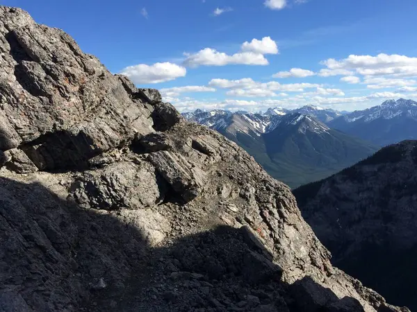 Parque Nacional Banff Ponto Vista Incrível — Fotografia de Stock