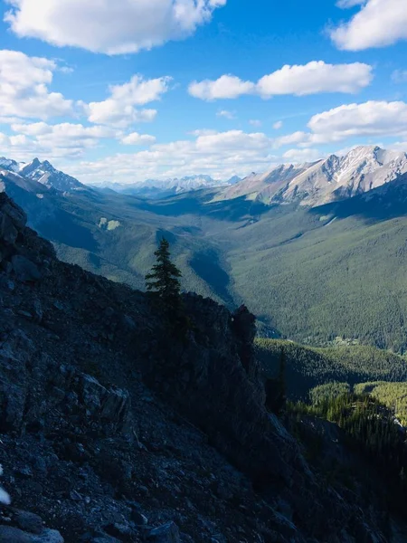 Parque Nacional Banff Ponto Vista Incrível — Fotografia de Stock
