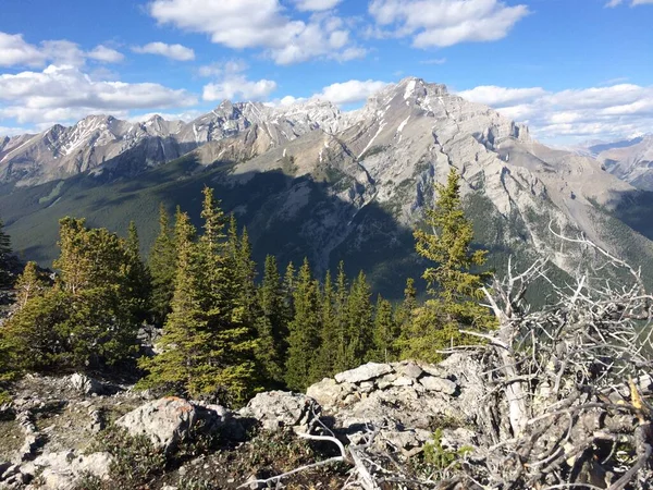 Parque Nacional Banff Desde Punto Vista Increíble —  Fotos de Stock