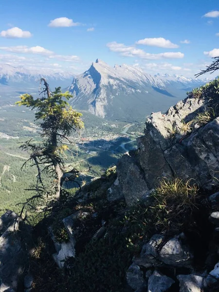 Národní Park Banff Úžasného Pohledu — Stock fotografie