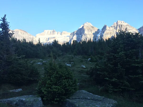 Moränensee Banff Nationalpark — Stockfoto