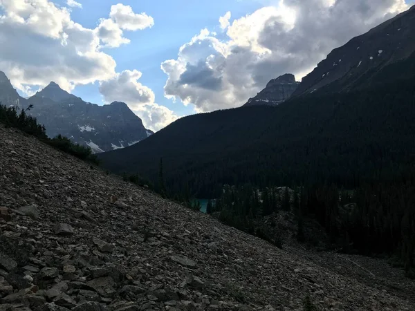 Scenic View Beautiful Lake Moraine — Stock Photo, Image