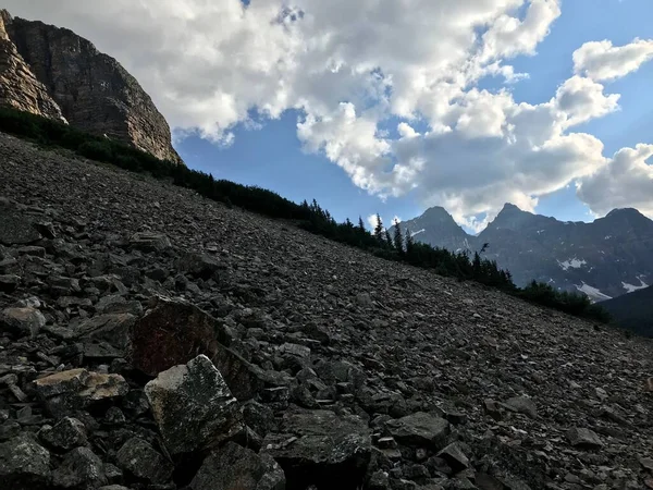 Scenic View Beautiful Lake Moraine — Stockfoto